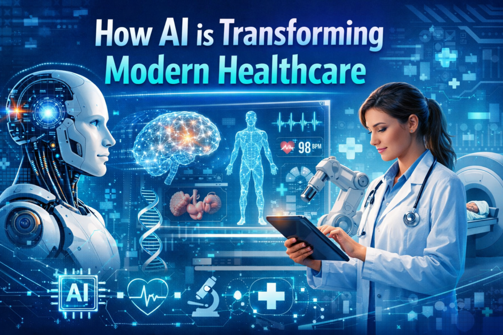 How AI Transforming Modern Healthcare in 2026