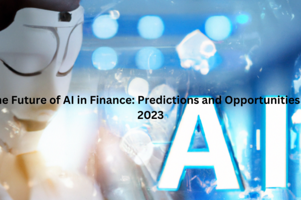 AI in finance opportunities