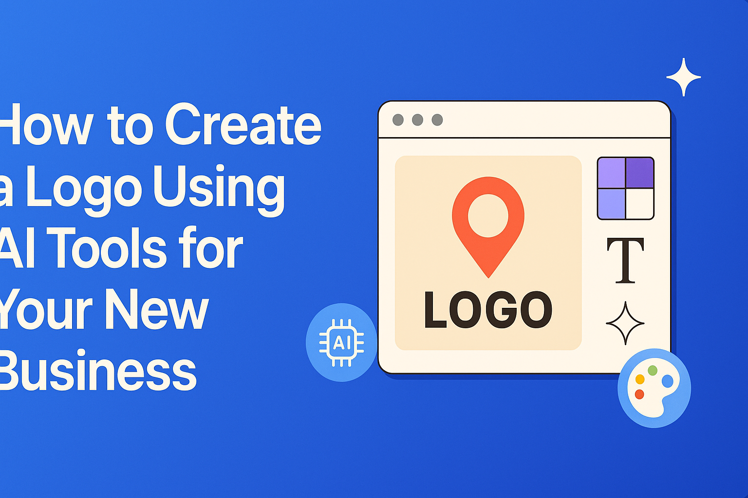 How to create a logo using AI tools
