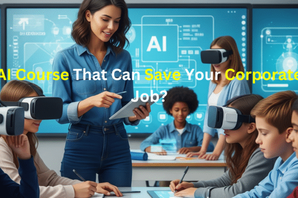 AI Course That Can Save Your Corporate Job? Free Tips AI Course Than can save your Corporate Job