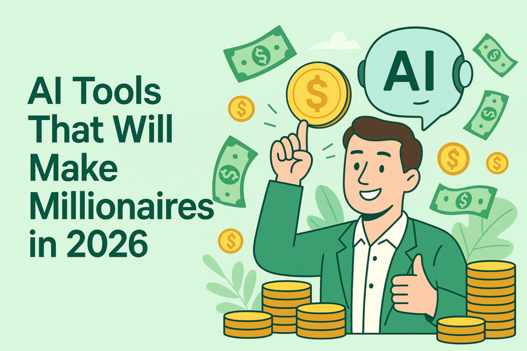 AI Tools That Will Make Millionaires in 2026 | Free (AI) Platform for All