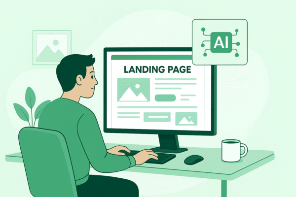 Landing Page Creation using AI Tools