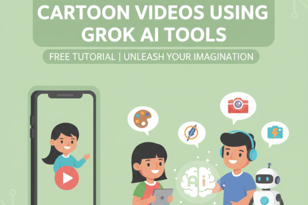 Cartoon Videos Creation using Grok AI Tool