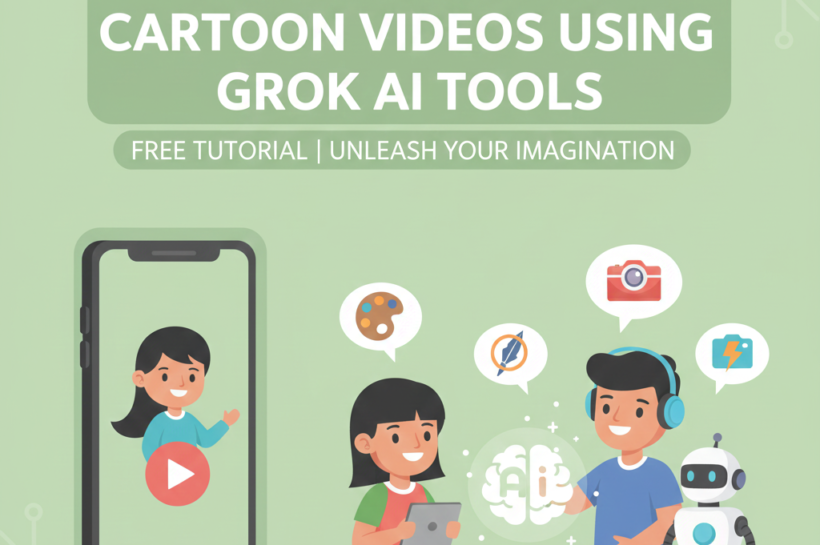 Cartoon Videos Creation using Grok AI Tool