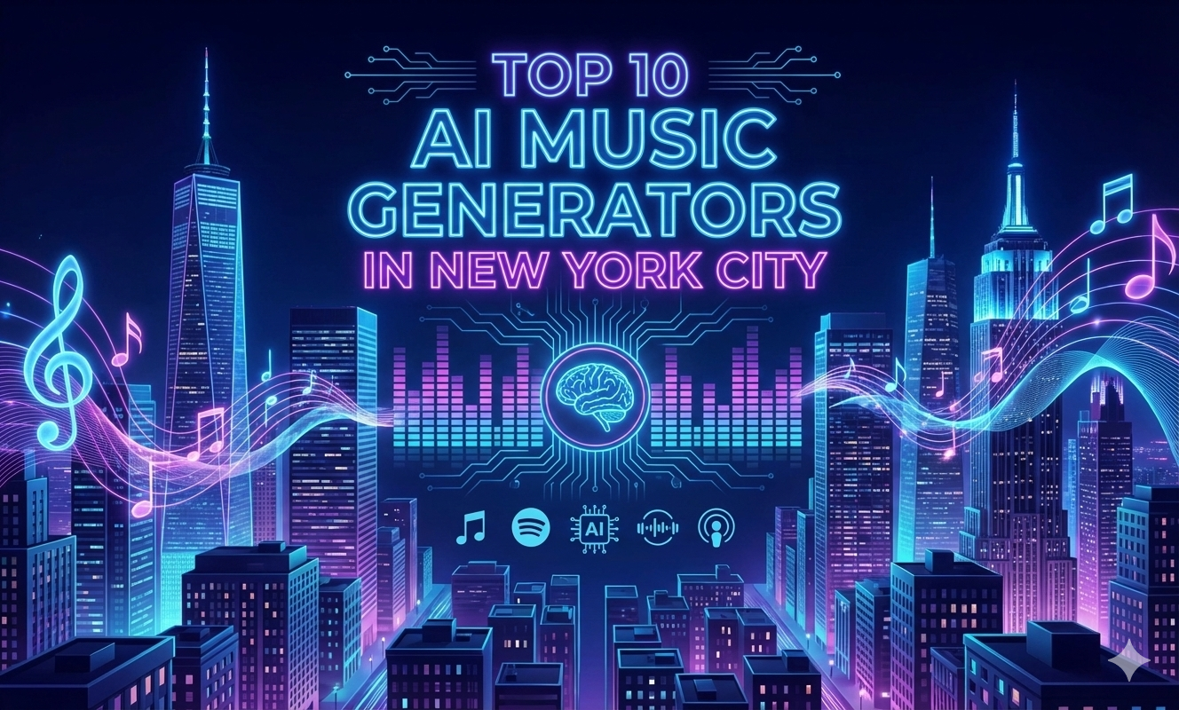 Top 10 AI Music Generator in Newyork city